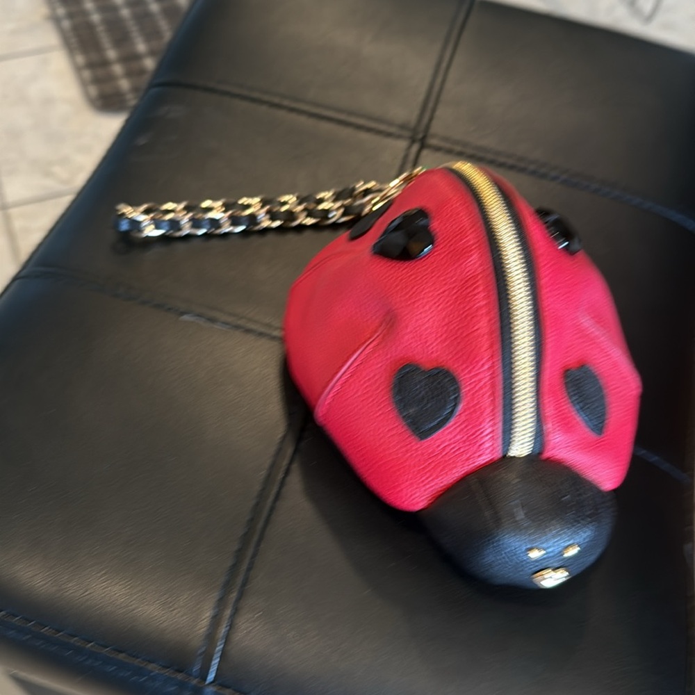 Betsy Johnson Ladybug Wristlet - Purse (7 1/2”x 5”)